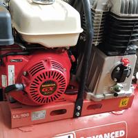 Motocompressore Honda GX270, 9 Hp, serbatoio 100 L