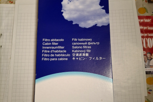 Filtro abitacolo Ducato 244