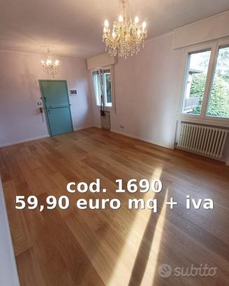 Parquet maxilistone con pochi nodi a Cesena