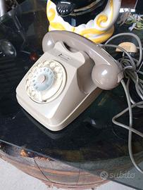 Telefono SIP Vintage a rotella Grigio