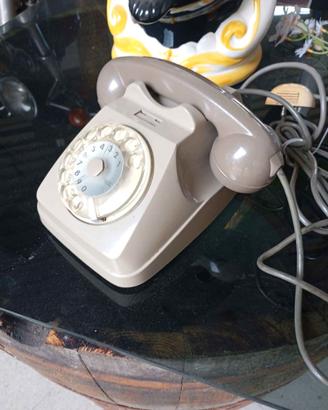 Telefono SIP Vintage a rotella Grigio