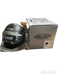 Casco Modulare 180° HJC i100 Flip-Back Black M