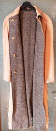 Cappotto da donna double face beige vintage