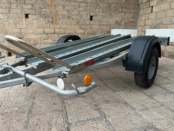 Carrello appendice porta 2 moto Ellebi