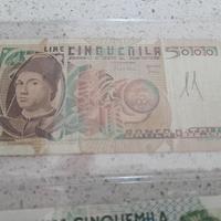 Banconota 5000 Lire Antonello da Messina Serie AA