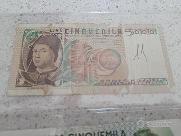 Banconota 5000 Lire Antonello da Messina Serie AA