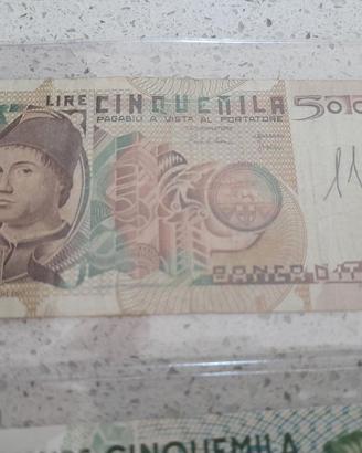 Banconota 5000 Lire Antonello da Messina Serie AA