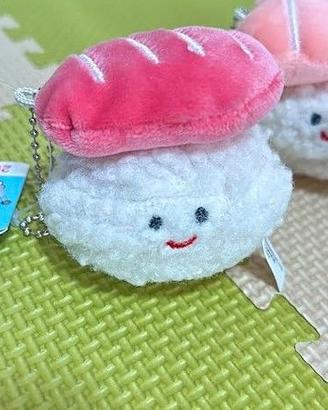 Portachiavi DAISO Key Chain Sushi Tuna & Shrimp