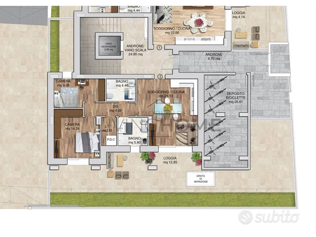 Appartamento – Rimini, Villaggio 1° maggio - Vista 4