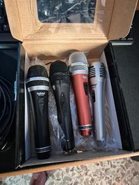 Microfoni, cavi mixer, cavi microfoni karaoke