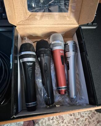 Microfoni, cavi mixer, cavi microfoni karaoke