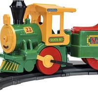 TRENINO PEG PEREGO SANTA FE' 6 VOLT + PISTA BINARI