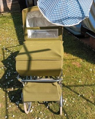 Carrozzina Vintage ALBOR – Colore Verde Bosco – An