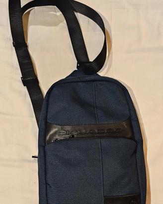 Piquadro Wollem monospalla Blu.