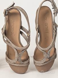 Sandali con tacco medio Yamamay  oro/rosa ta 37
