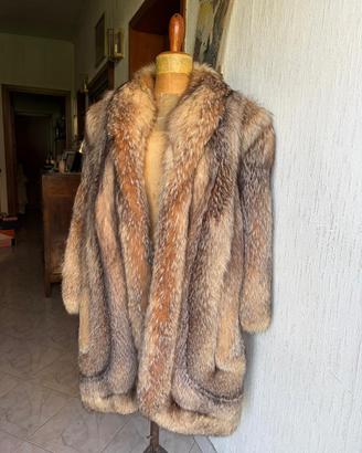 Pelliccia vera di volpe vintage