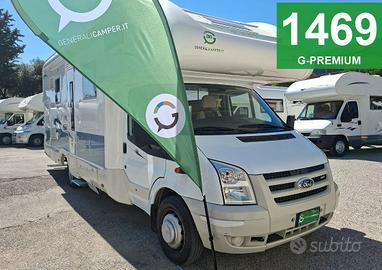 CAMPER RIMOR FORD MANSARDATO 7 POSTI DOPPIA DINETT
