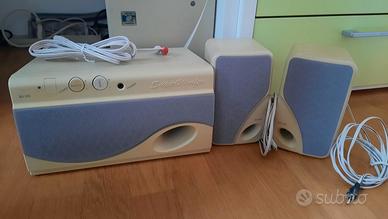 Autoparlante + casse + tastiera