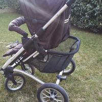 Mutsy passeggino e ovetto Marrone con pra pioggia