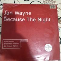 disco vinile "Because the night "