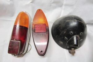 Lotto fanalini auto epoca singoli (850 t-500 Giar)