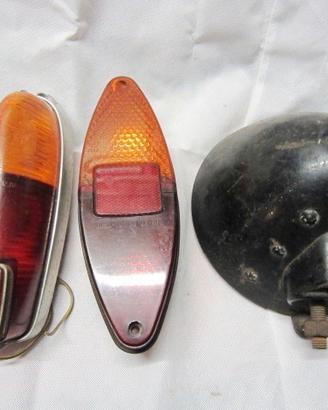 Lotto fanalini auto epoca singoli (850 t-500 Giar)