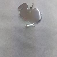 CIONDOLO DODO IN ARGENTO 