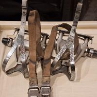 pedali campagnolo con gabbietta