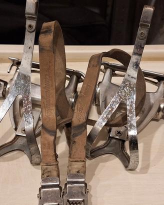 pedali campagnolo con gabbietta
