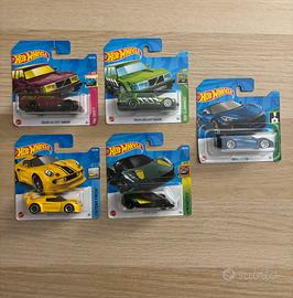 Lotto 5 Hot wheels