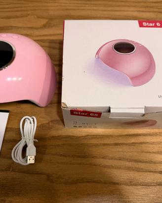 Lampada Unghie UV LED Hepaz Star 6S - NUOVA con sc