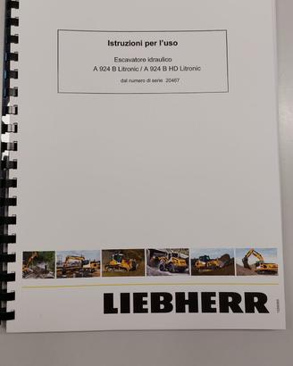 Liebherr CARICATORE ESCAVATORE A 924 B LITRONIC /A