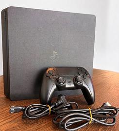 PlayStation 4 Slim + Controller Battletron Pro