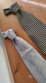 Armani, 2 cravatte in seta