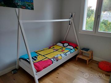Letto capanna Montessori