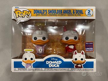 Funko Pop Set Disney Duck Donald's Shoulder WC2022