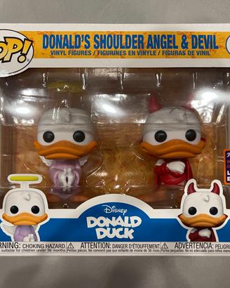 Funko Pop Set Disney Duck Donald's Shoulder WC2022