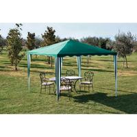 Gazebo In Ferro Con Top In Poliestere 