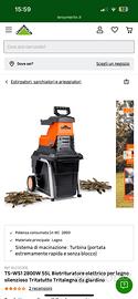 TS-WS1 2800W 55L Biotrituratore