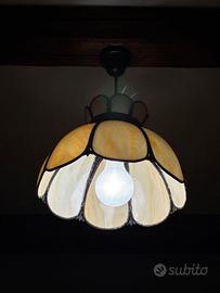 Lampadario in madreperla