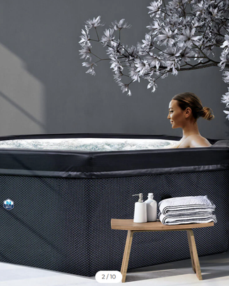 Mini piscina vasca idromassaggio da esterno