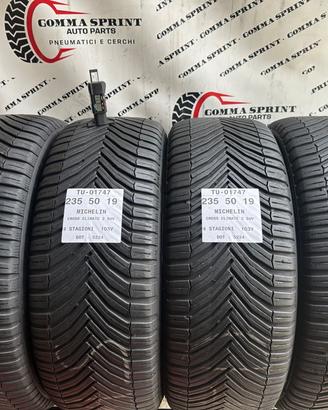 4 PNEUMATICI 235/50 R19 MICHELIN 4 STAGIONI