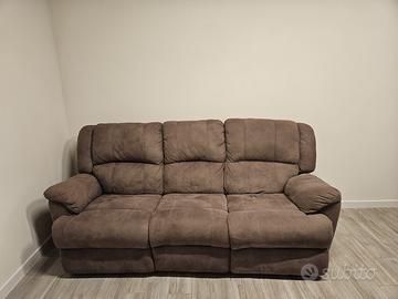 Divano 3 posti con relax