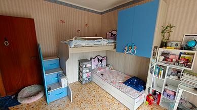 letto a castello con armadio 