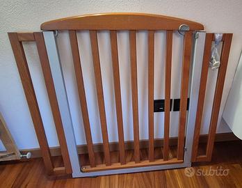 Coppia cancelletti per scale bambini con prolunghe