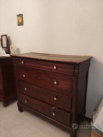 cassettone antico da restaurare 