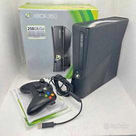XBOX 360 250Gb con Scatola CIB Controller Completa