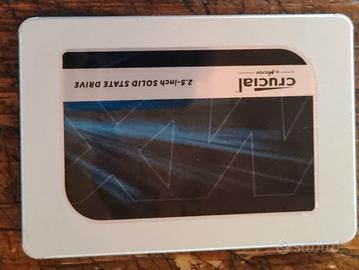 SSD Interno 2,5" 250 gb  CRUCIAL  PERFETTO!