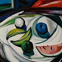 LAMBERTI LAMBERTO "Composizione di frutta"