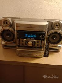 LG IMPIANTO Hi-Fi  RADIO 2 CASSETTE, 3CD, MP3 MODE